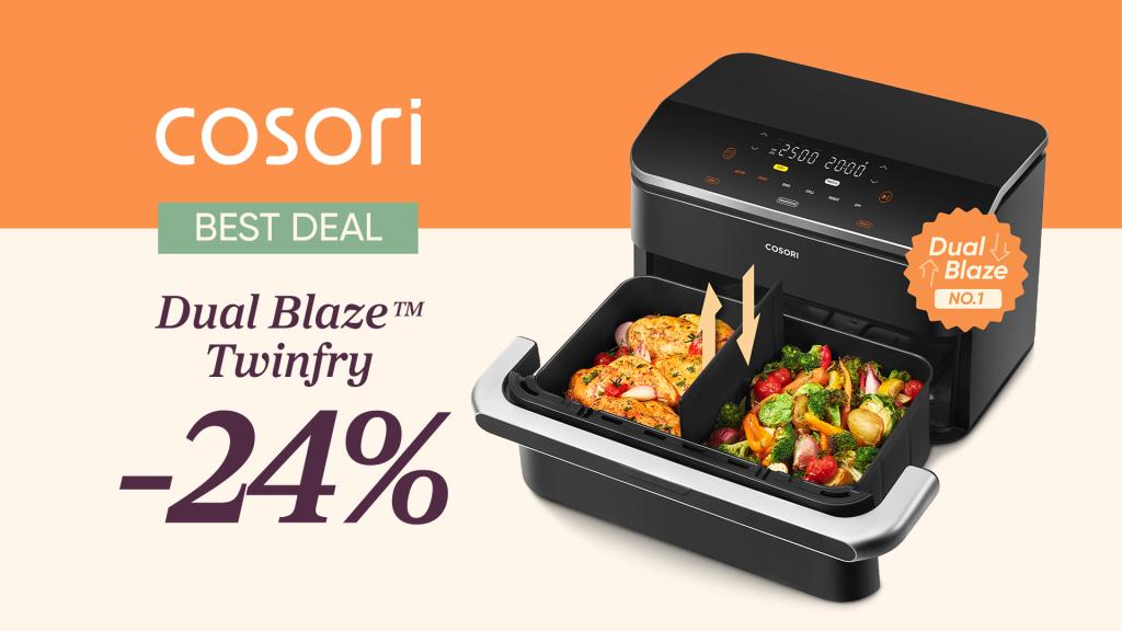 Cosori Twinfry Air Fryer 