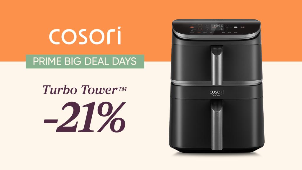 Cosori Turbo Tower Air Fryer 