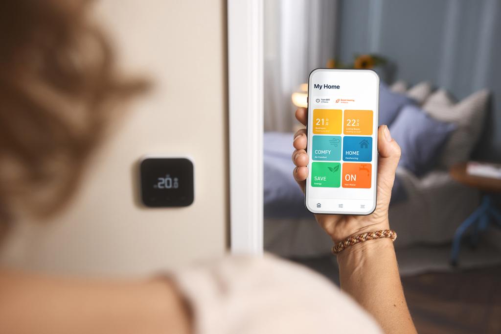 tado smart thermostat app