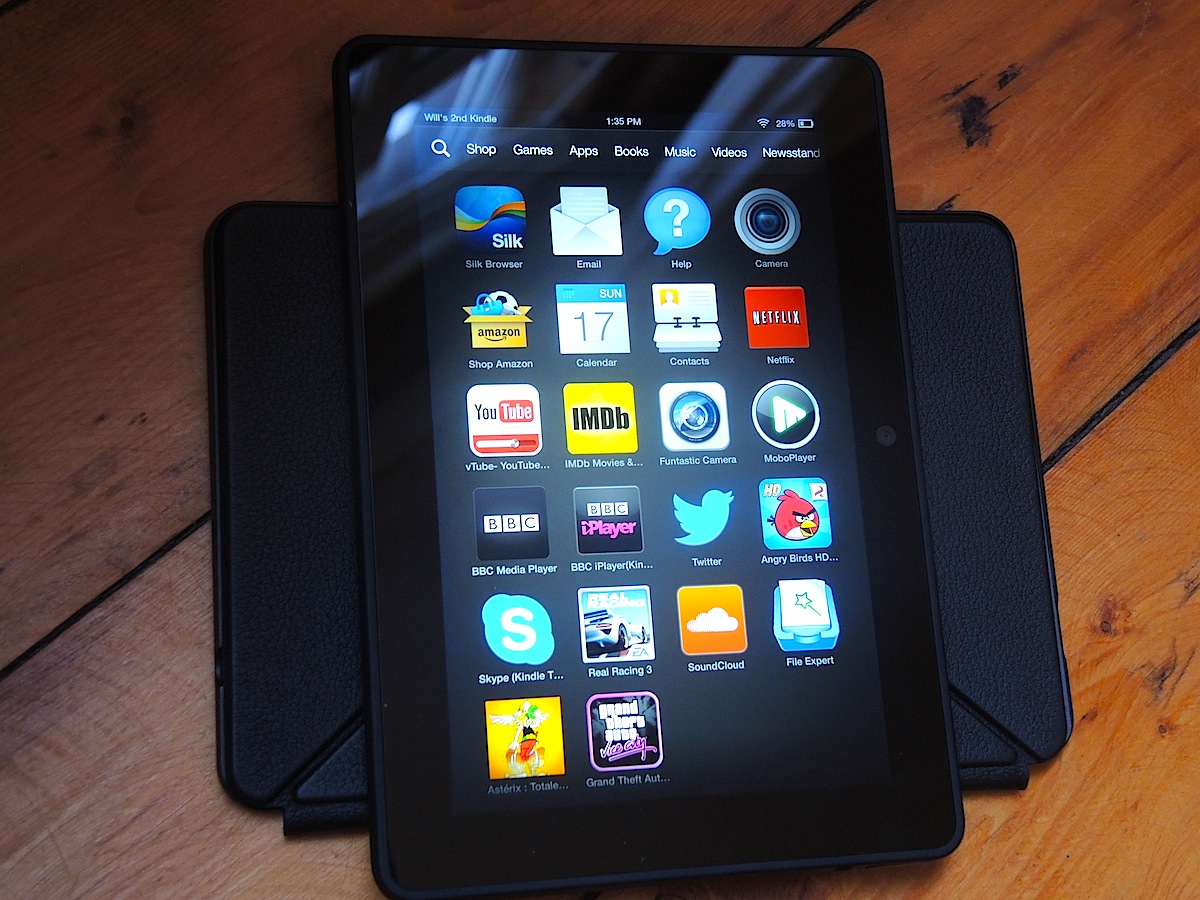 La tablette Kindle Fire HDX joue des coudes avec la Nexus 7 de Google et  l'iPad mini d'Apple - Challenges