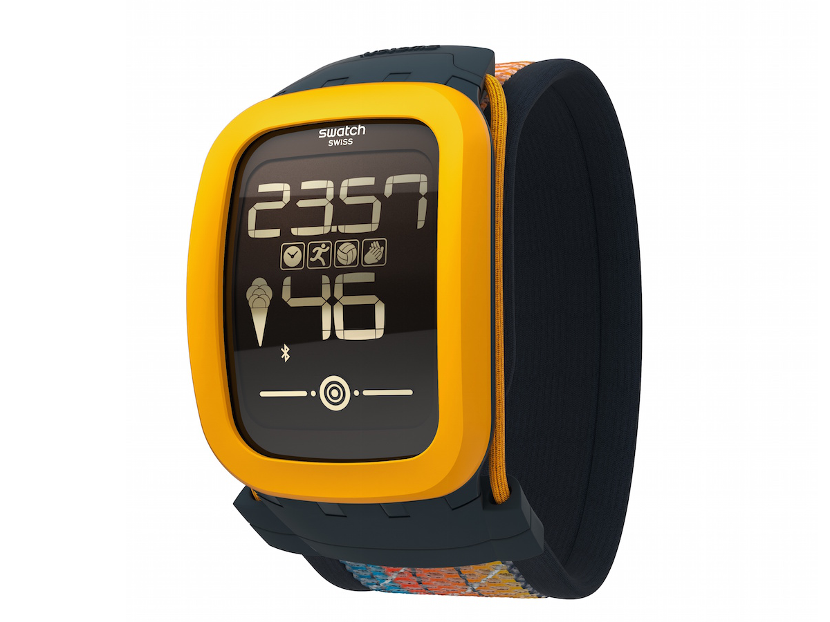 Swatch has a beach volleyball-ready watch