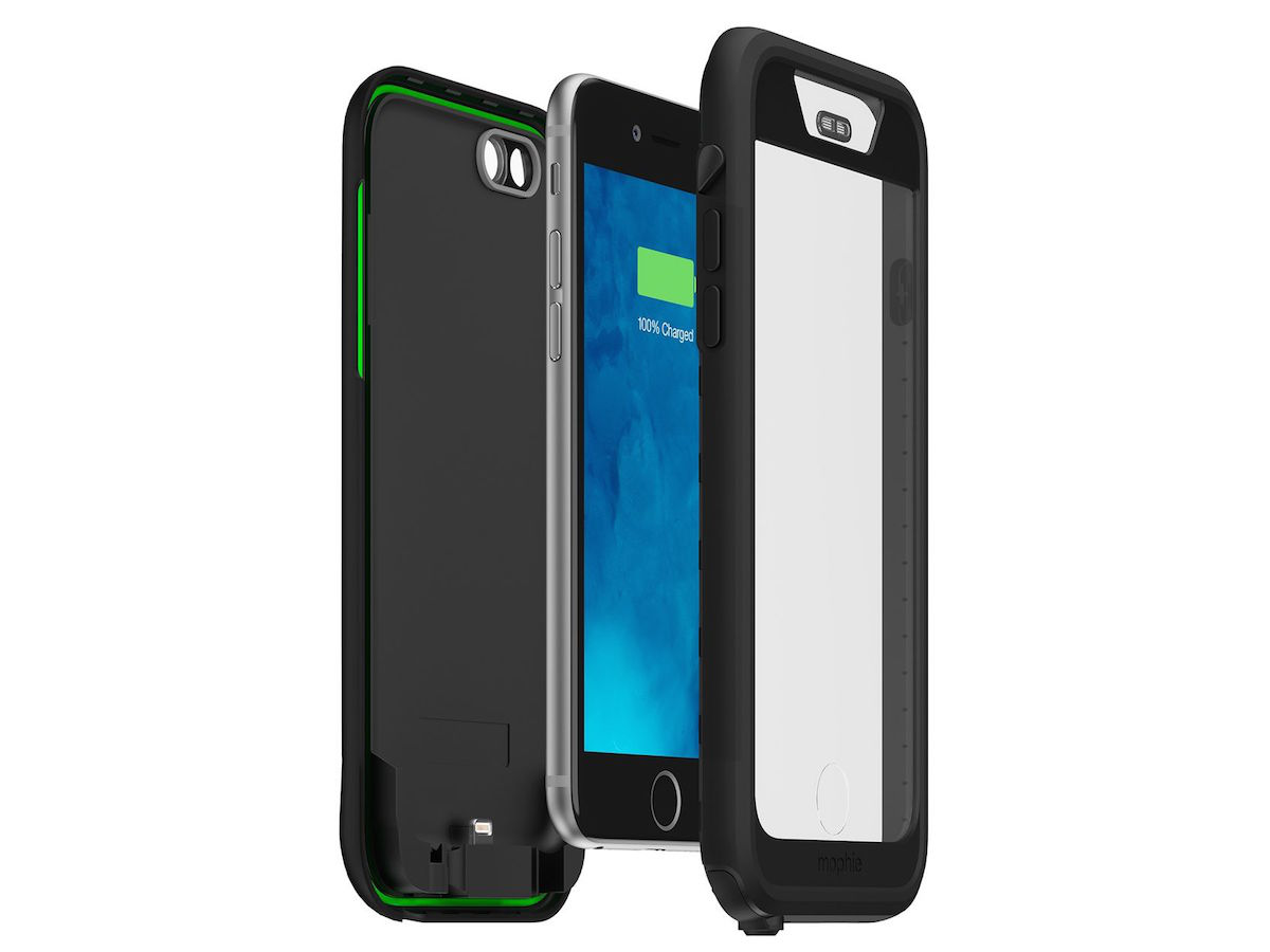 Mophie’s waterproof iPhone battery case