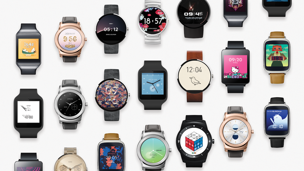 Google spotlights new Android Wear faces