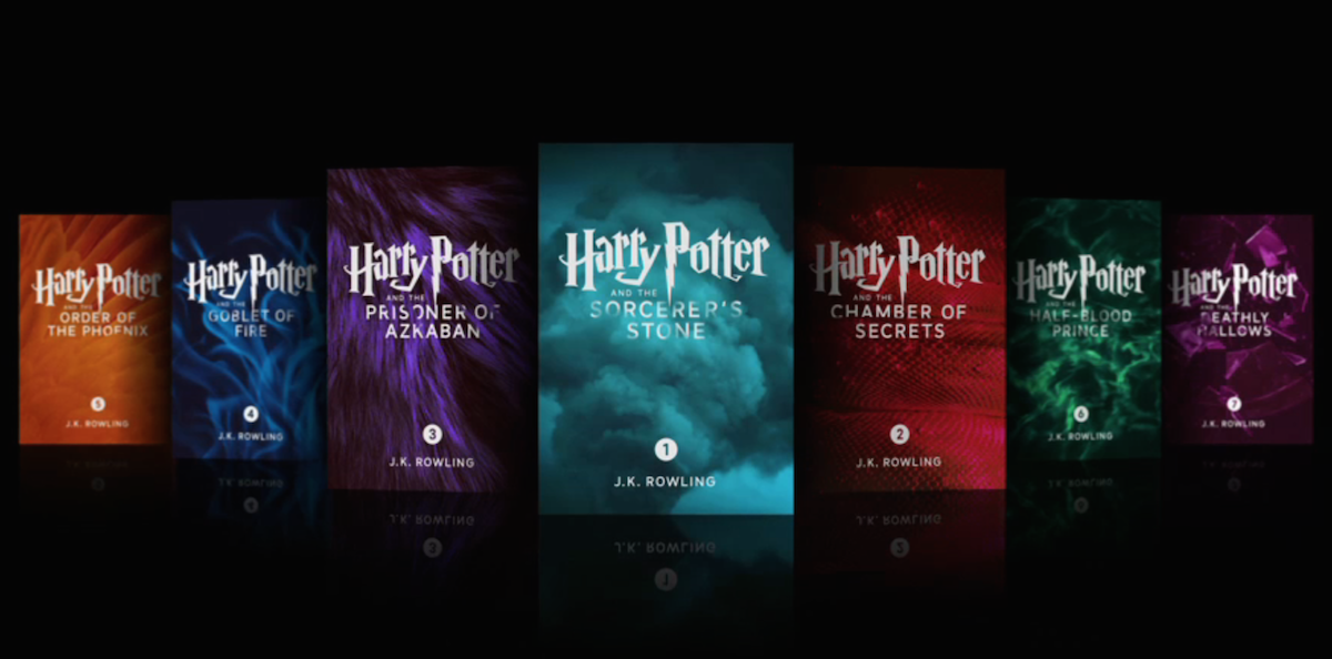 Enhanced Harry Potter on iBooks