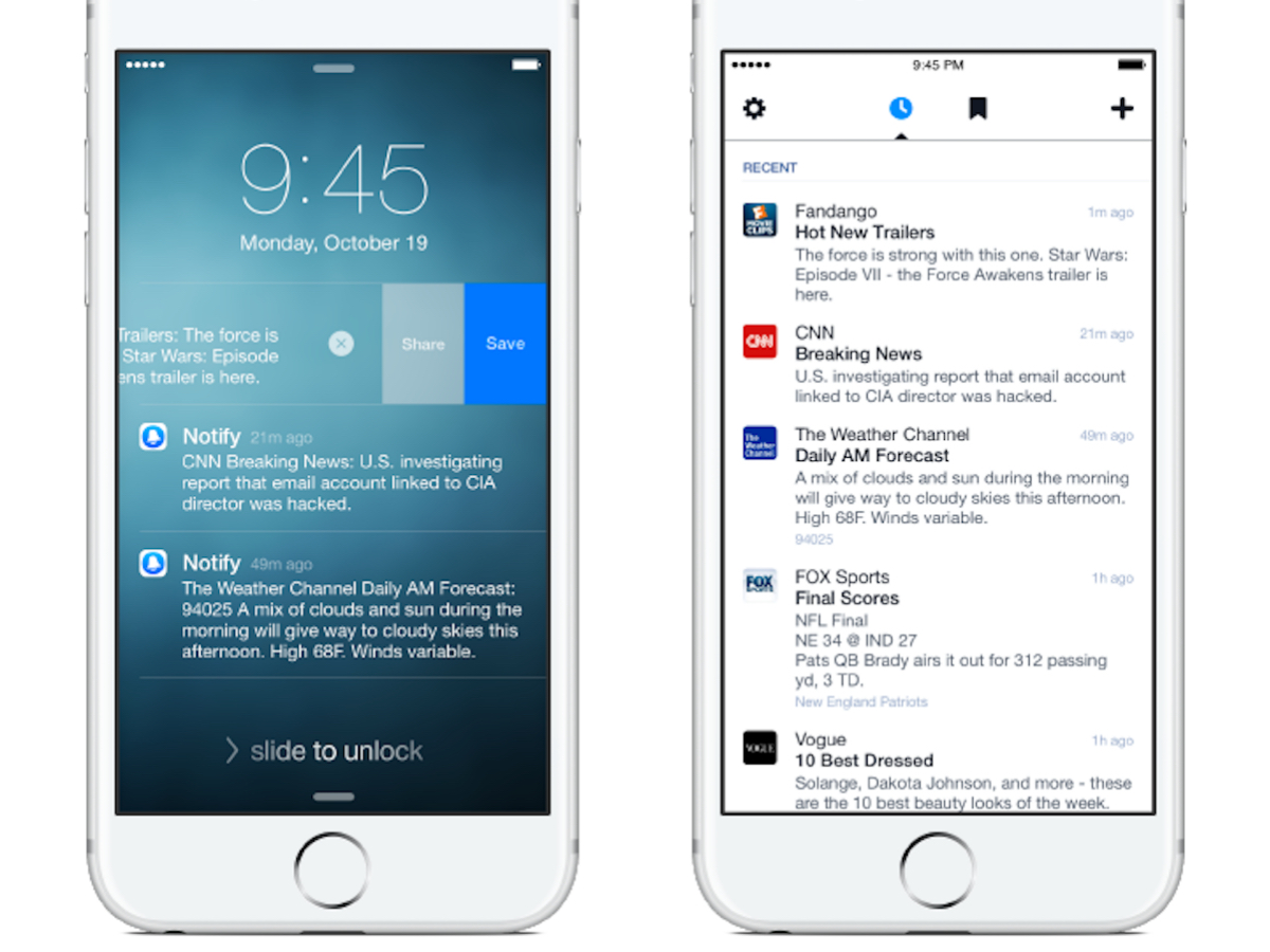 Facebook launches Notify