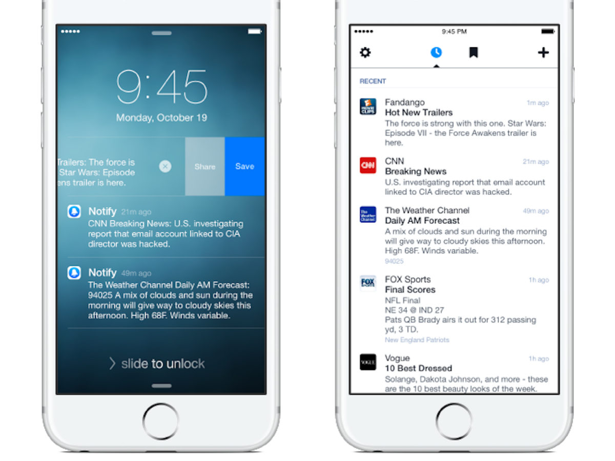 Facebook launches Notify