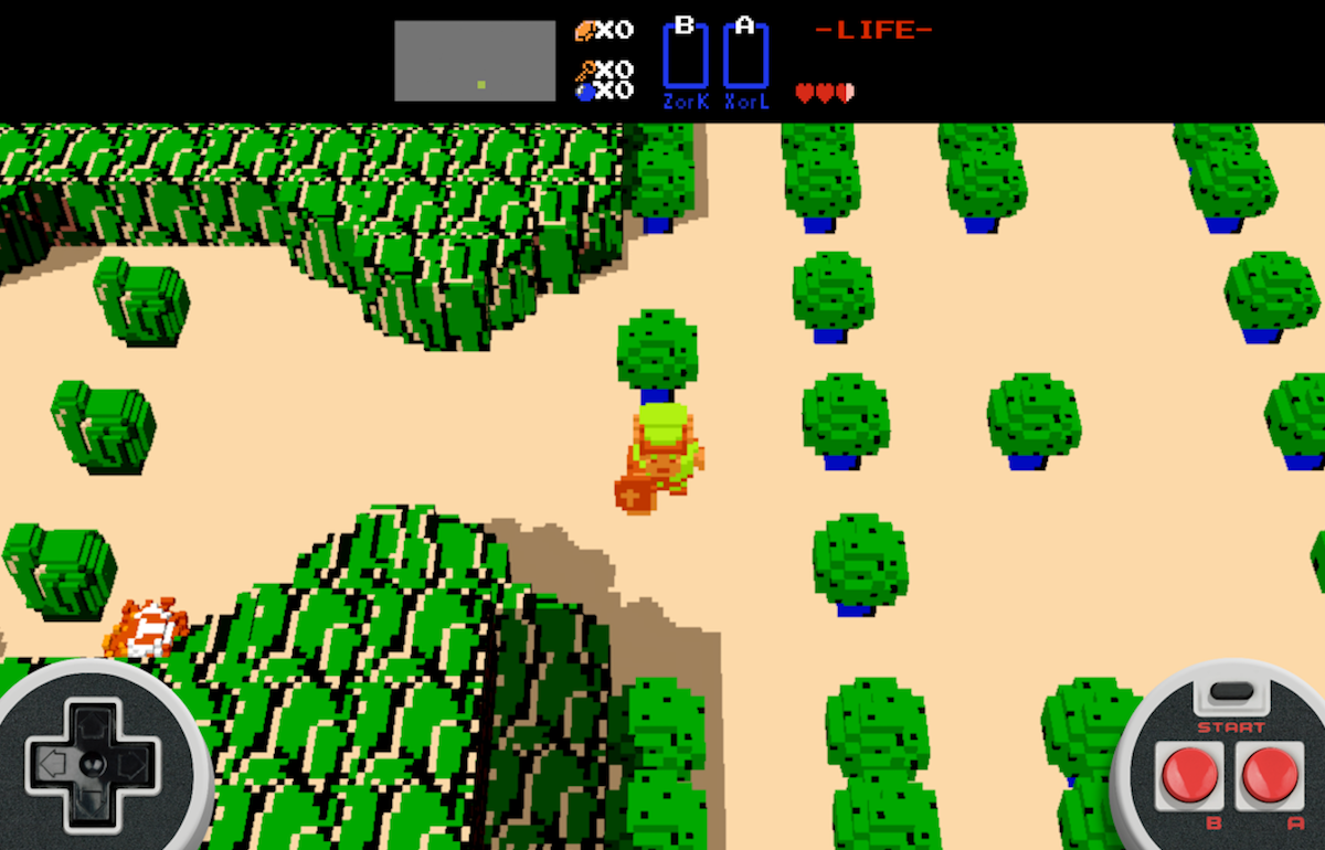 Play a browser-based Zelda