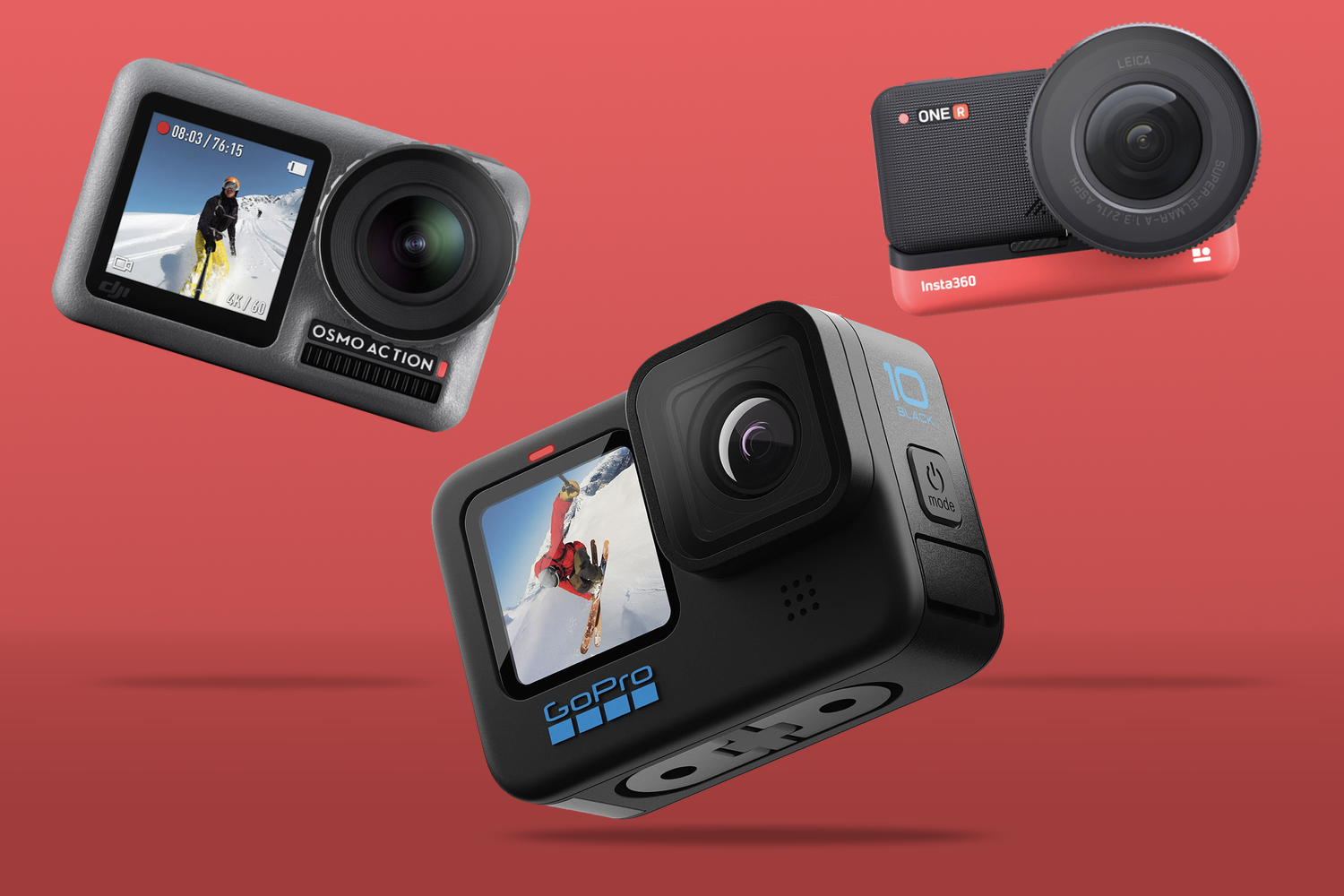 GoPro HERO 10 Black Action Camera 5.3K Front Screen Mini Sports Camera 23MP  GP2 Waterproof Video Go Pro HERO 10 Camera In Stocks