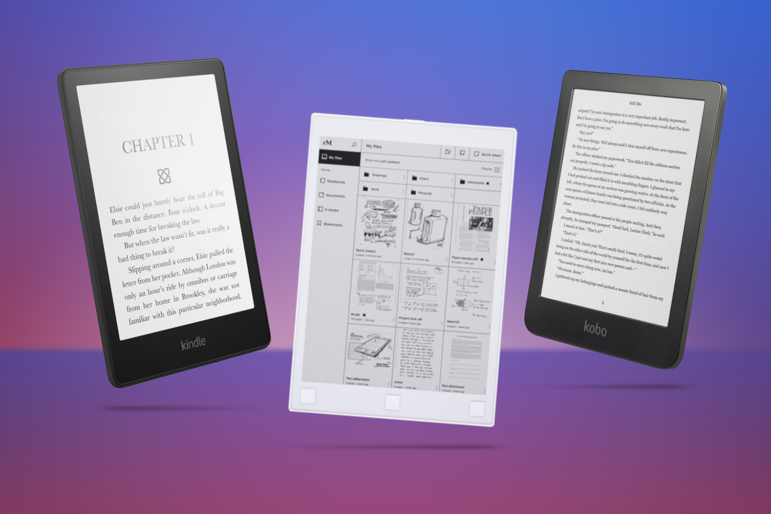 Plak opnieuw Annoteren Willen Best e-readers: top Kindle, Kobo and E Ink tablet devices