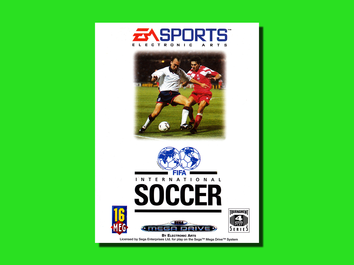 FIFA covers through the ages - FIFA International Soccer