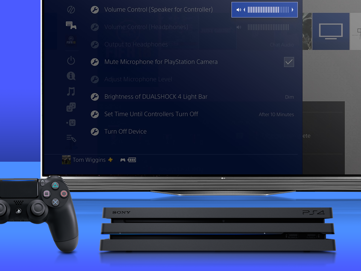 20 awesome PS4 tips: Change the controller speaker volume