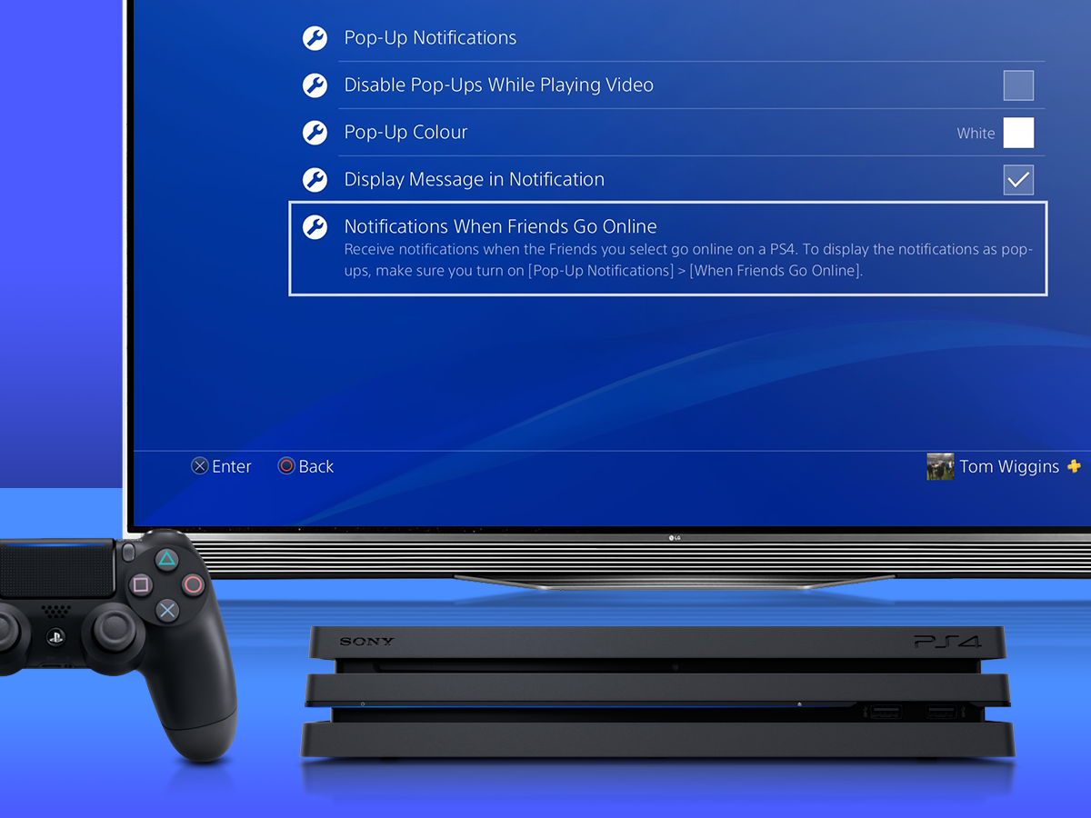 20 awesome PS4 tips: Choose friend notifications