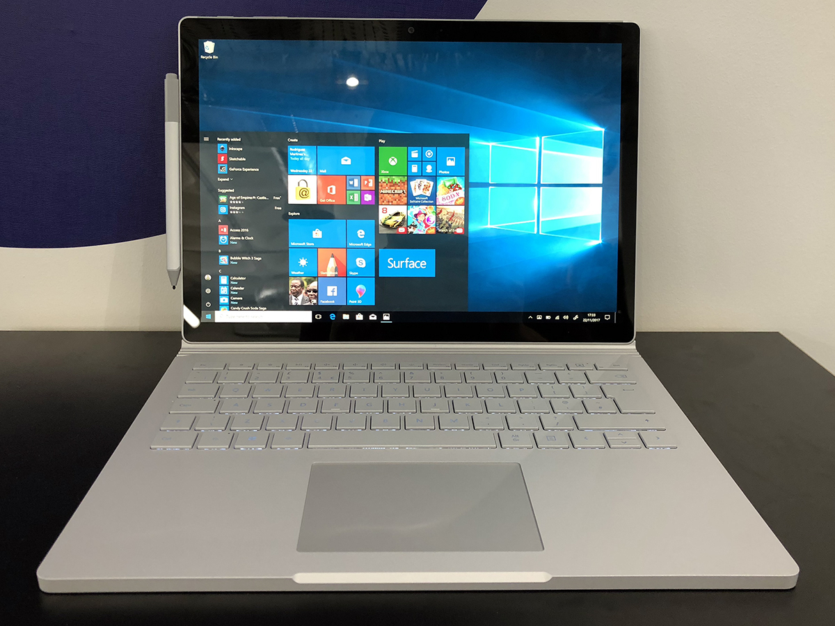 Microsoft Surface Book 2 review - 13.5in Surface Book 2 with dGPU | Stuff