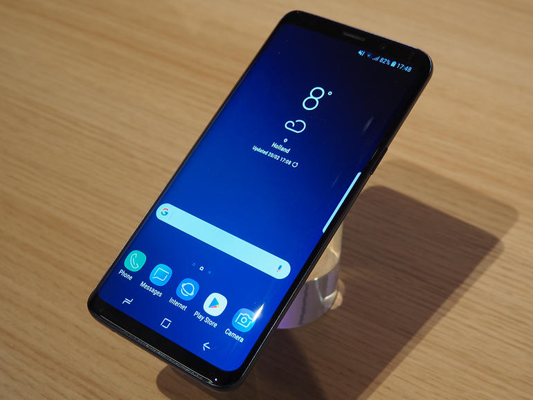 SAMSUNG GALAXY S9 SCREEN AND DESIGN