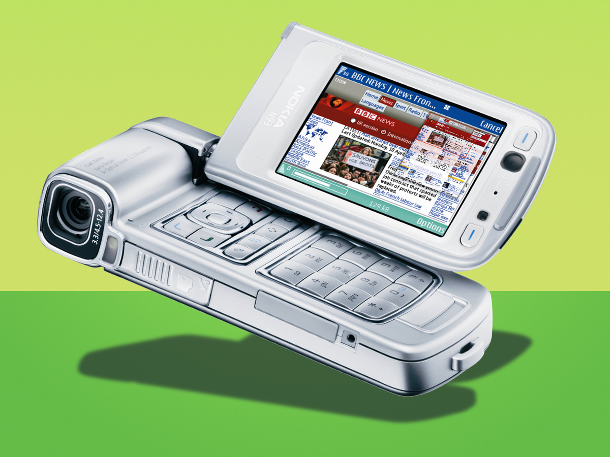 1) Nokia N93