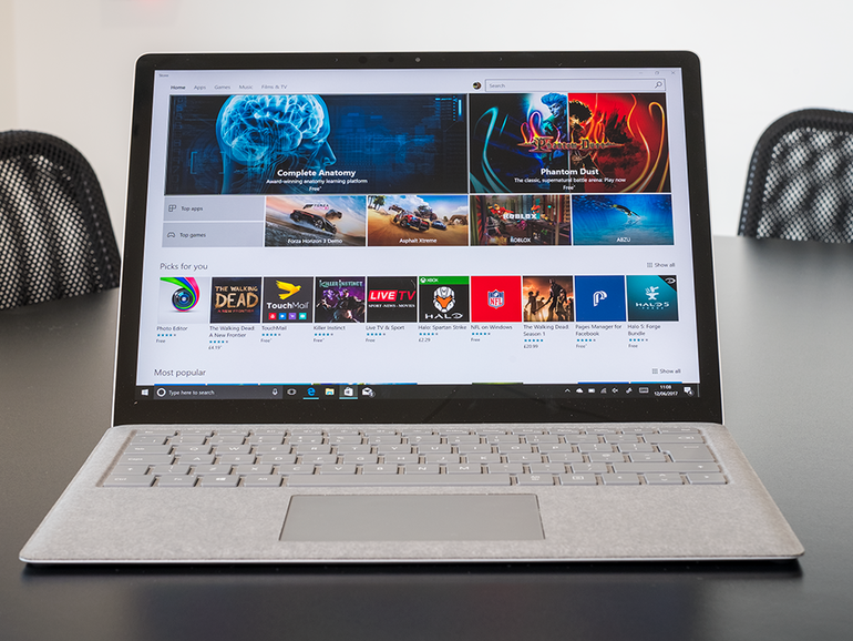 SURFACE LAPTOP OS: STREAMLINED