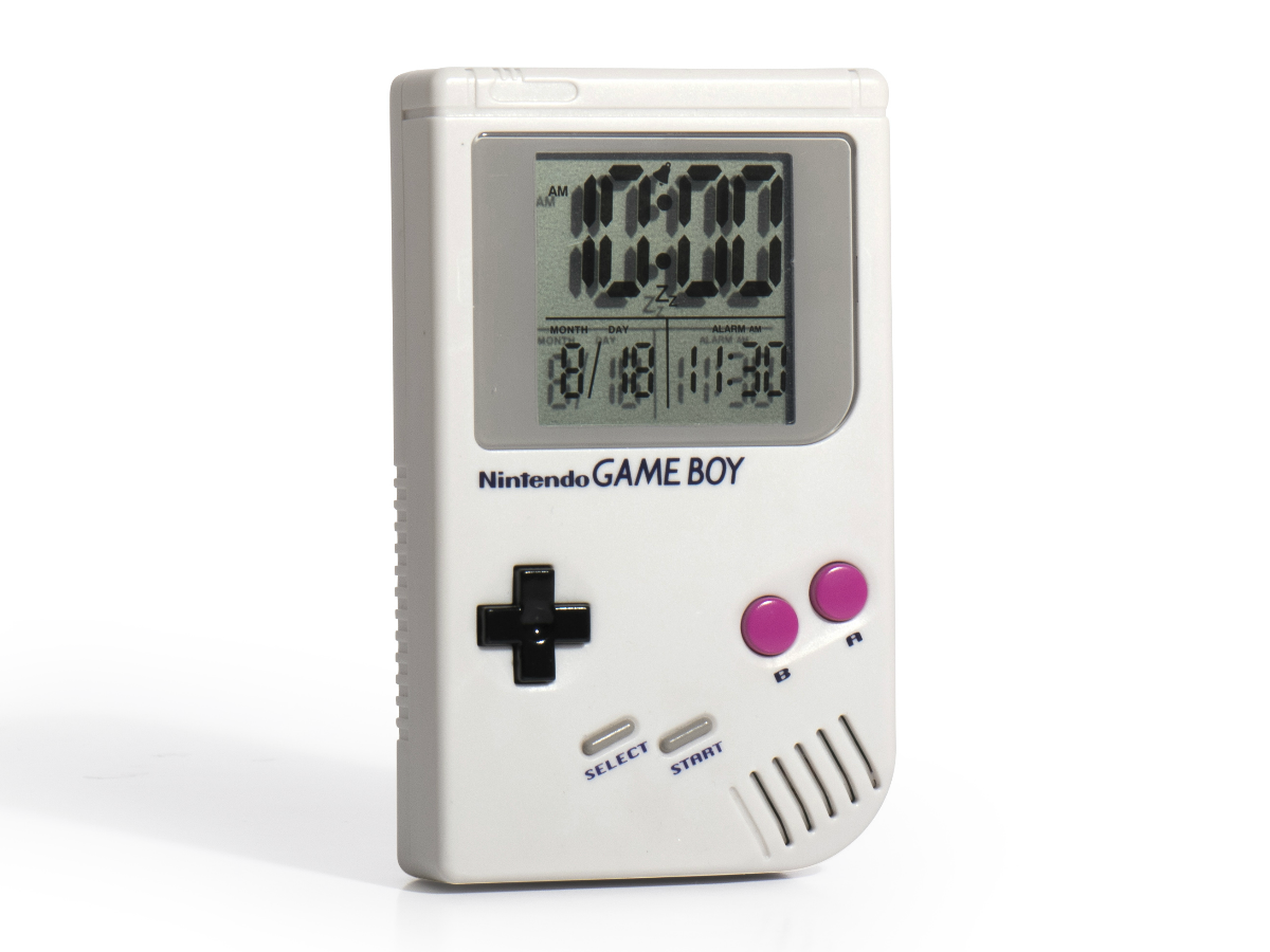 10 of the best retro gaming gadgets: Game Boy Alarm Clock