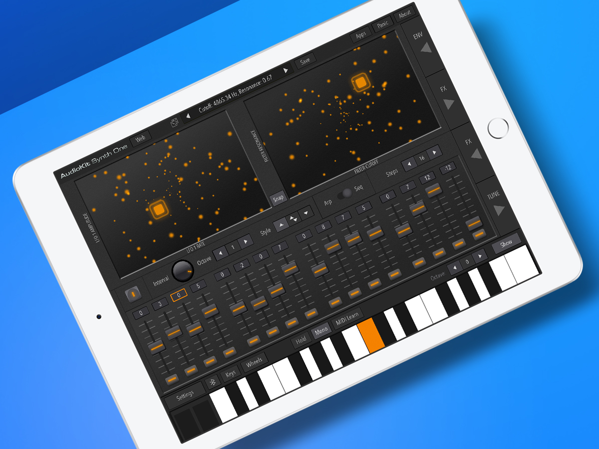 Audiokit synth one synthesizer deals