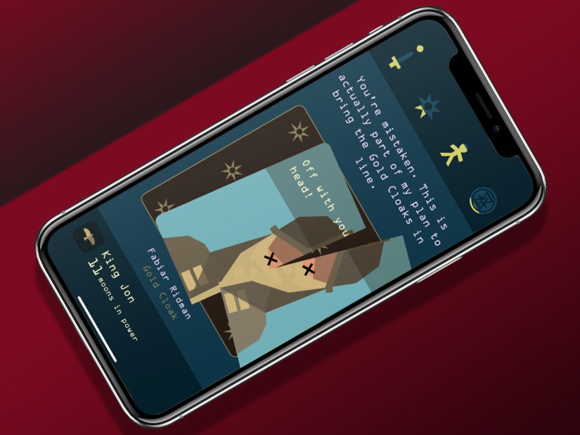 App of the week: Reigns: Game of Thrones review
