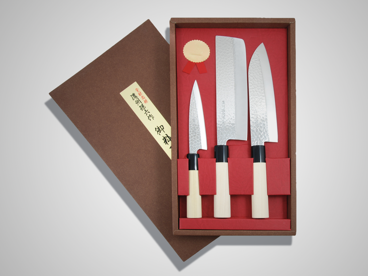 JAPANESE KNIFE TRIO (£99)