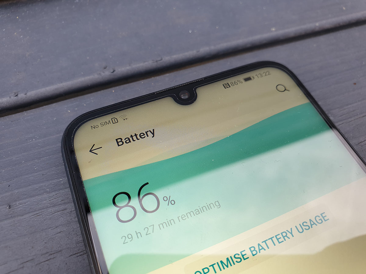 BATTERY LIFE: NO MORE, NO LESS