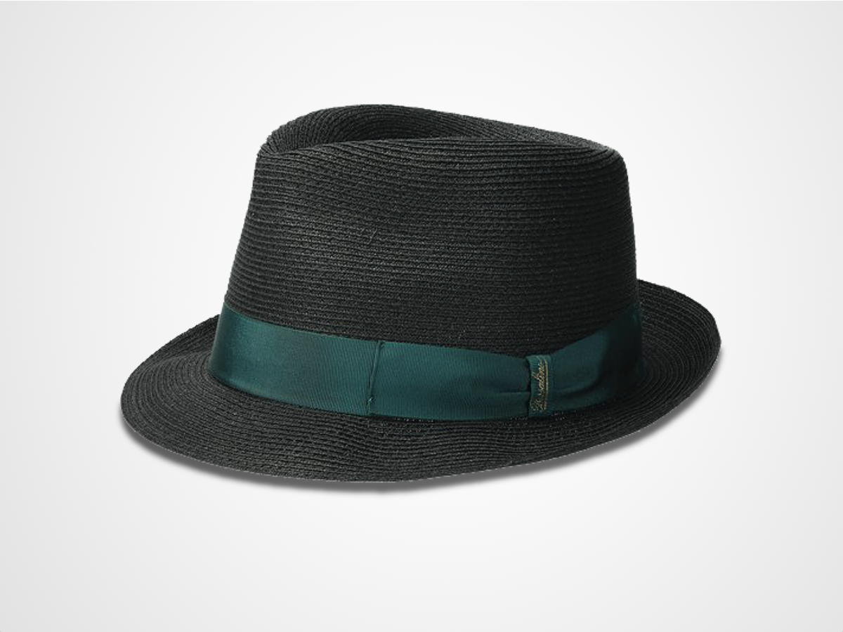 The cinematic lid: Borsalino Jules Braided Canape (£245)