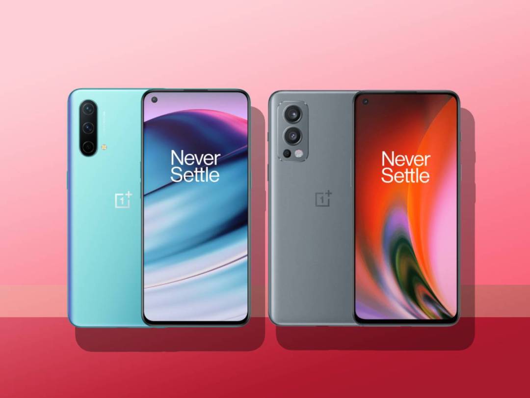 OnePlus Nord 2 vs OnePlus Nord CE 5G side by side