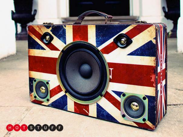 Bass Trunkies suitcase speakers