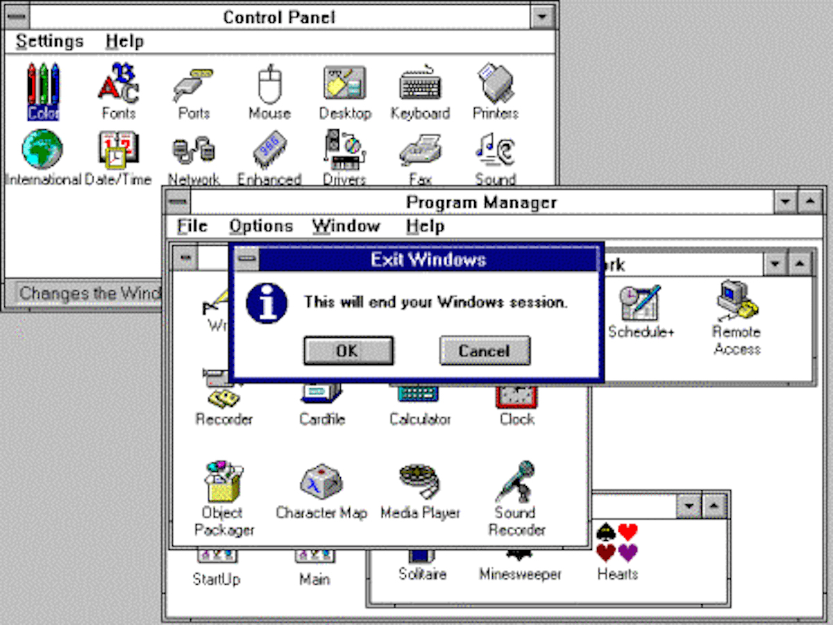 Gadget: Windows 3.1