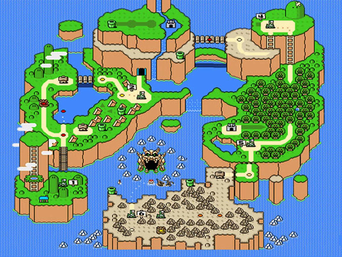 The Dinosaur Land (Super Mario World)