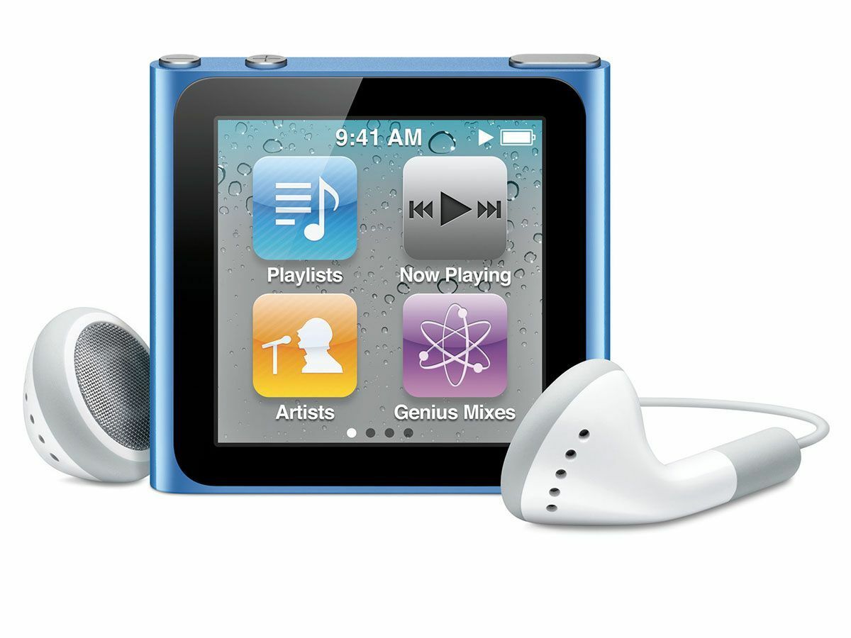 6) iPod nano, sixth generation (2010)