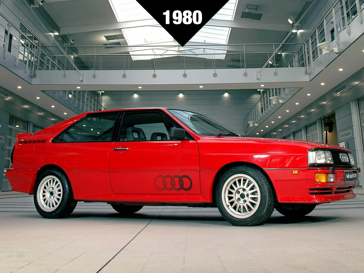 100 best gadgets ever Audi Quattro (1980)