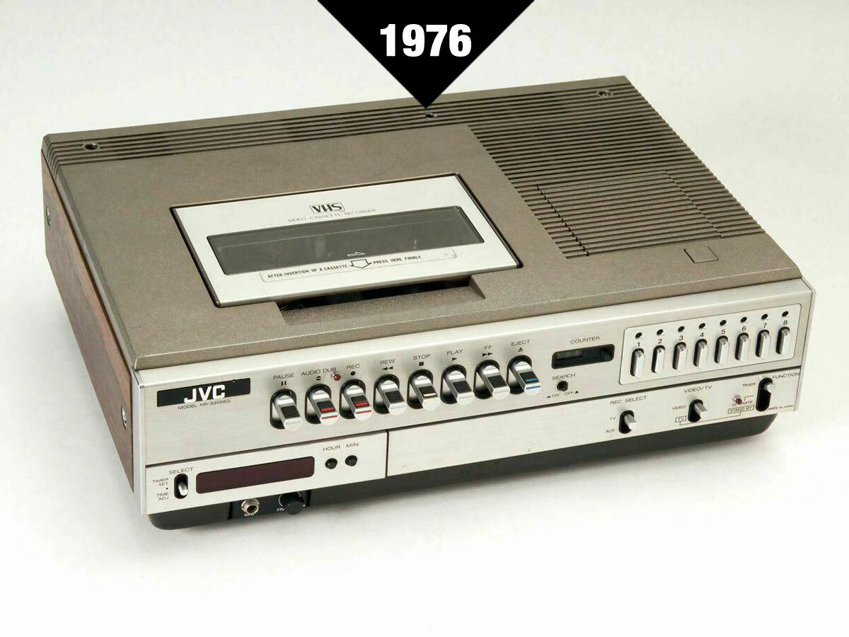 100 best gadgets ever JVC HR-3300 (1976)
