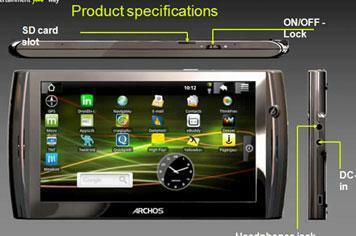 Archos 7 Android tablet leaked