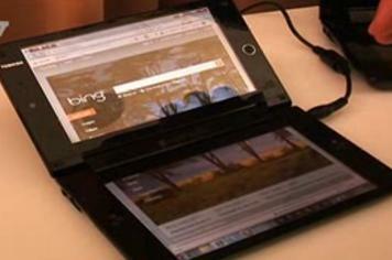 Video preview – Toshiba Libretto W100