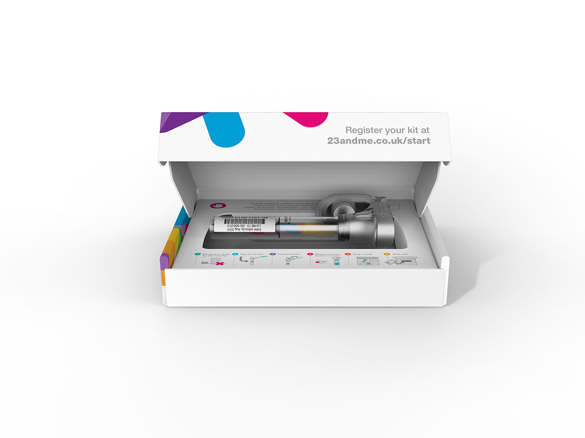 23andme Personal Genetics Kit (from £79)