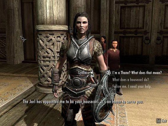Lydia (The Elder Scrolls V: Skyrim, 2011)