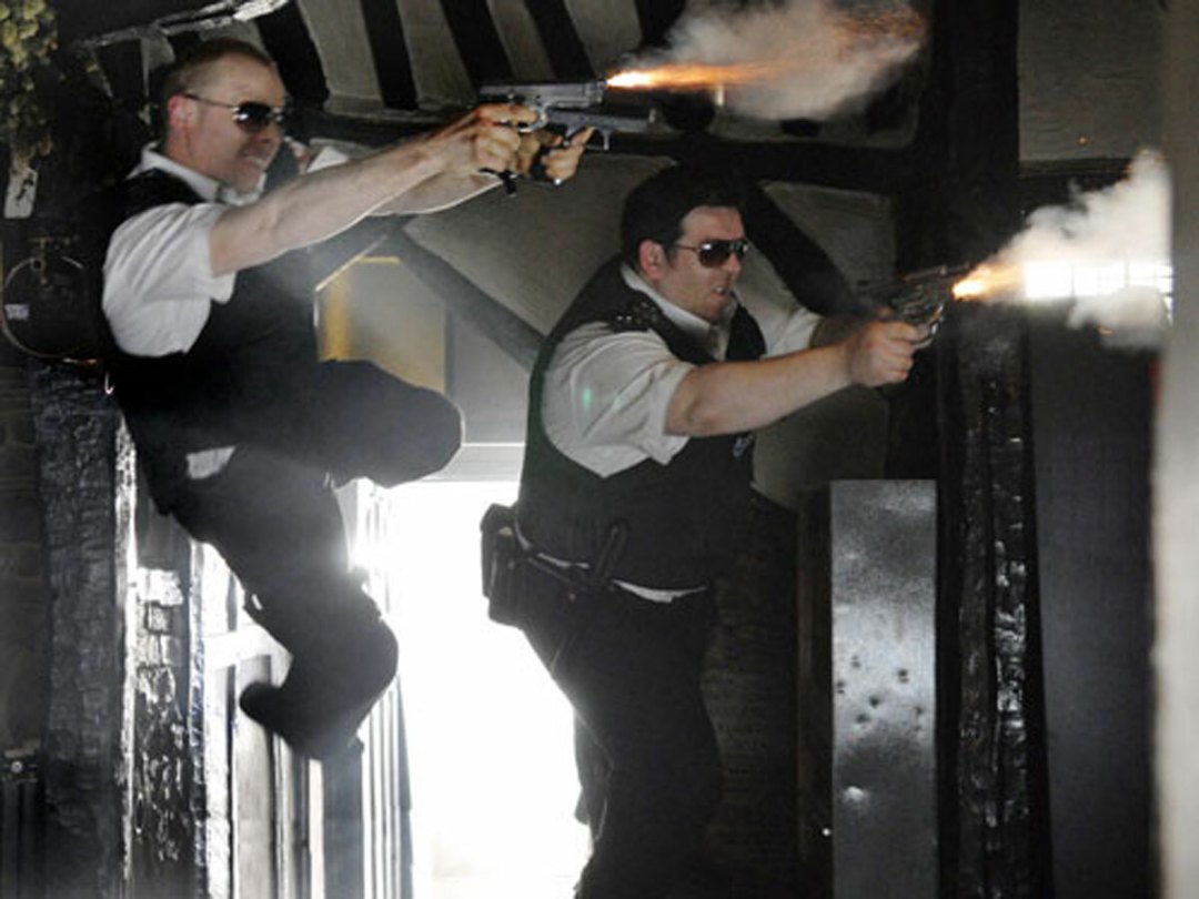 Best police movies: Hot Fuzz film still