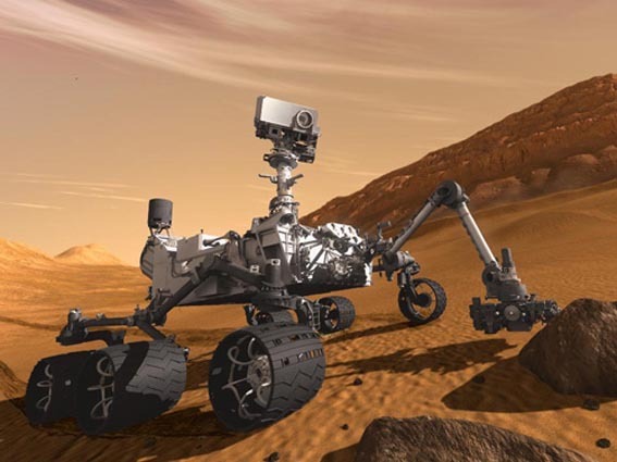 NASA Curiosity rover