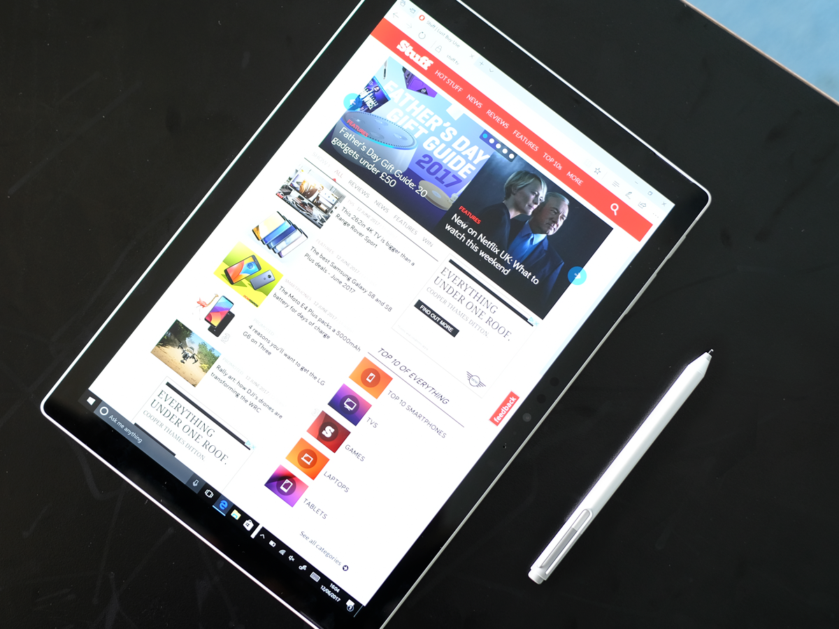 The 12.3in display: why change perfection?