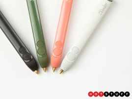 The 3Doodler Create+ is a new and improved version of the original 3D printing pen