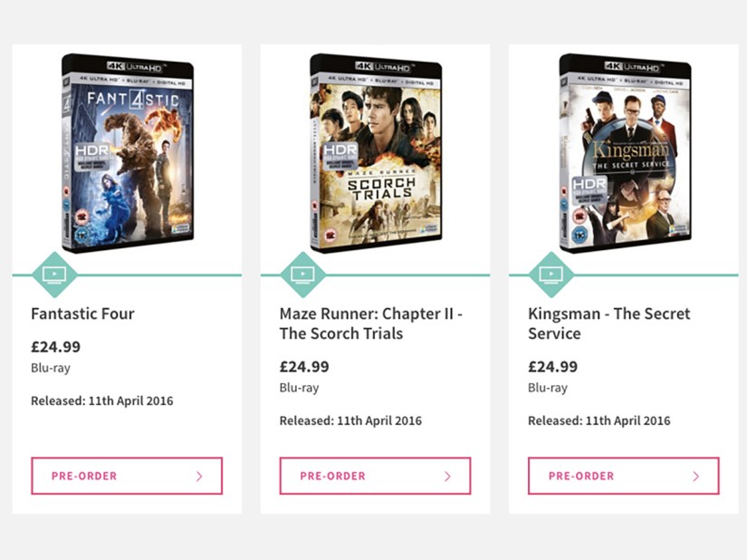 Grab some 4K, UK – Ultra HD Blu-ray pre-orders now open