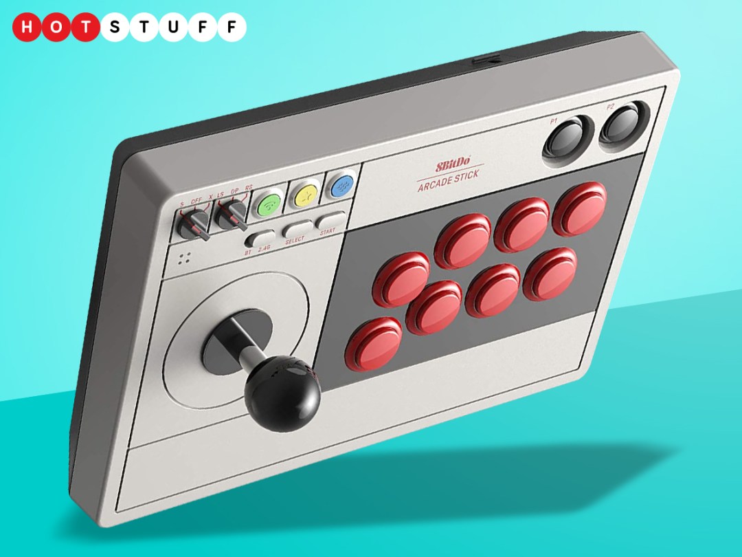 The 8BitDo Arcade Stick is an ultra-moddable controller for taking on the  classics