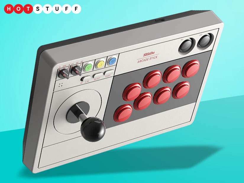The 8BitDo Arcade Stick is an ultra-moddable controller for taking on the classics