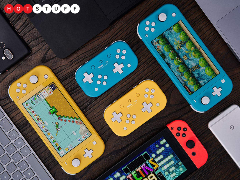 8BitDo has released a pair of gorgeous bluetooth gamepads for the Switch Lite