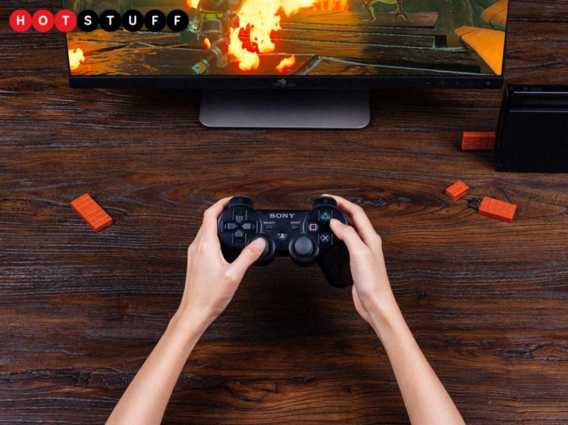 8Bitdo’s new USB adapter lets you use a PS4 controller with your Nintendo Switch