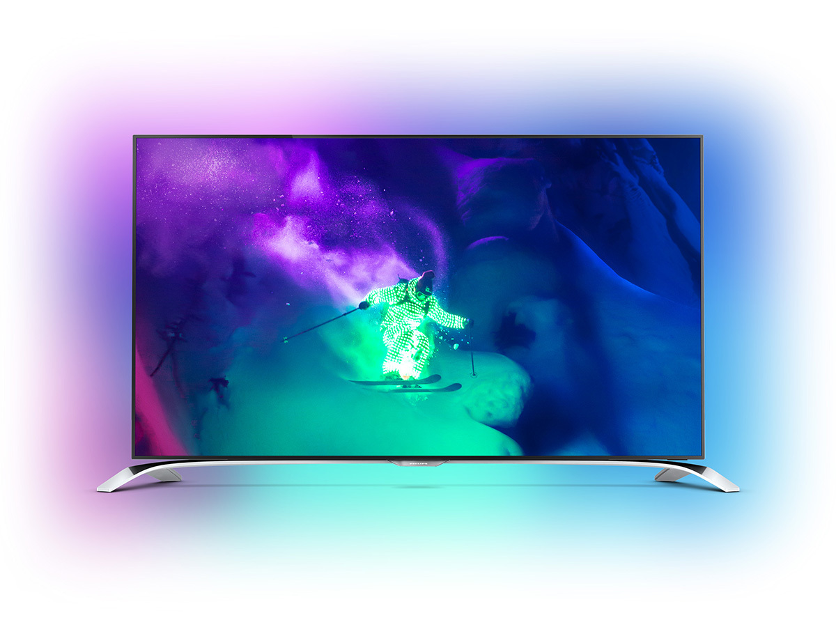 Philips reveals a trio of Android-powered  4K Ambilight TVs 