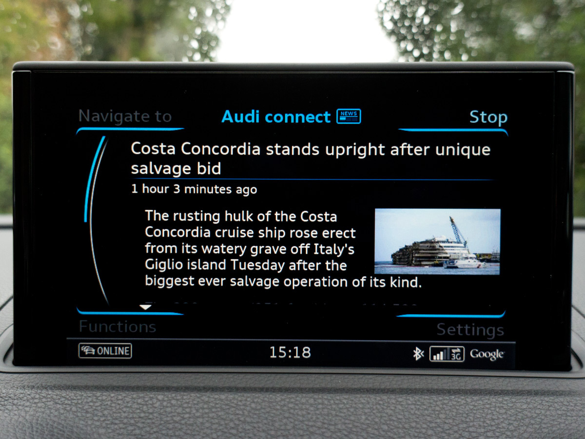 Audi Connect handson review Stuff
