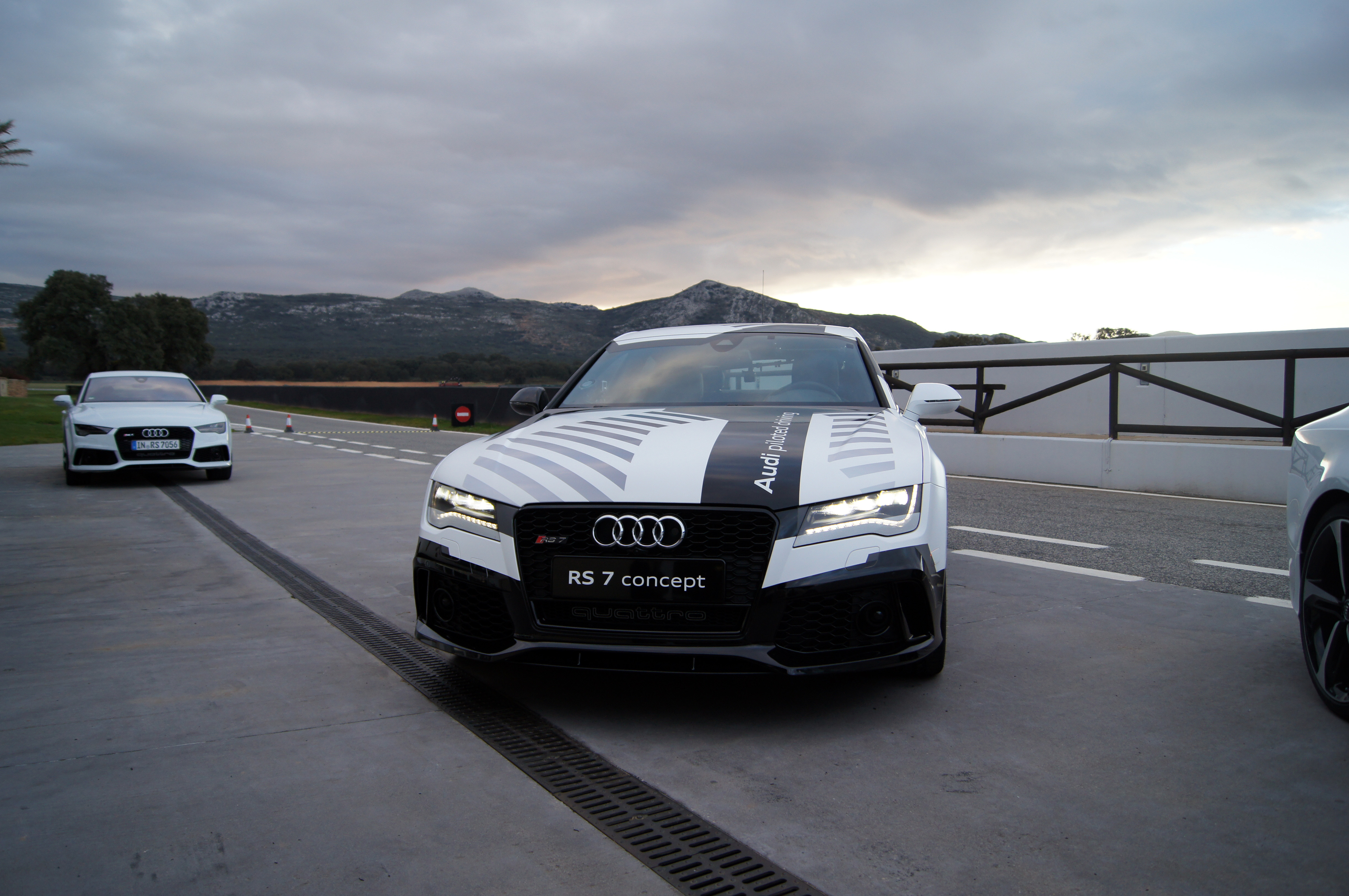 Self-driving Audi RS7