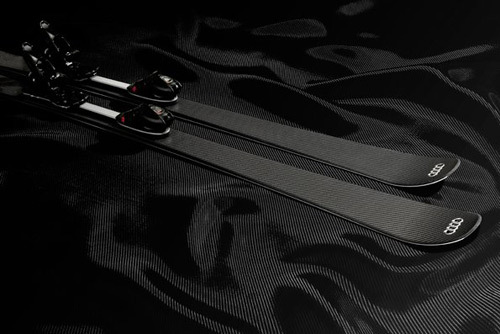 Audi’s carbon skis bring sexy to the slopes